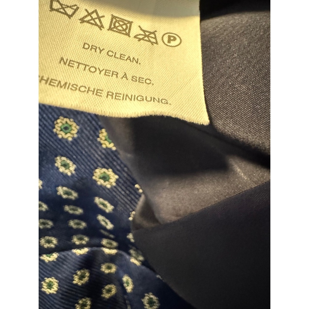 J.Crew Navy Jacquard‎ Brocade Grosgrain Structured Preppy Sheath Dress - Picture 8 of 12